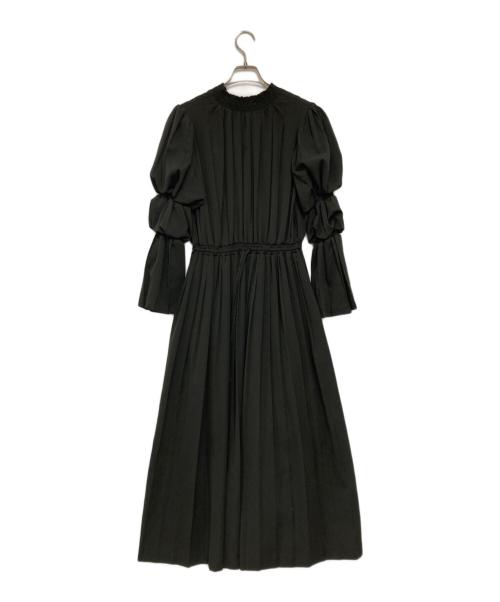 Ameri（アメリ）Ameri (アメリ) UNDRESSED 2WAY PLEATS DRESS ブラック サイズ:Ｓの古着・服飾アイテム