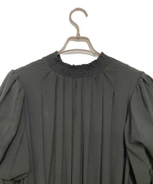 Ameri（アメリ）Ameri (アメリ) UNDRESSED 2WAY PLEATS DRESS ブラック サイズ:Ｓの古着・服飾アイテム