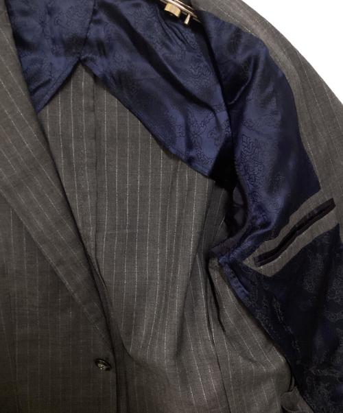 BARBA（バルバ）BARBA (バルバ) ピンストライプセットアップスーツ グレー サイズ:44の古着・服飾アイテム