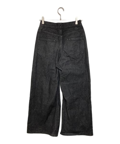 JOHN LAWRENCE SULLIVAN（ジョン ローレンス サリバン）JOHN LAWRENCE SULLIVAN (ジョン ローレンス サリバン) WASHED DENIM SUPER WIDE PANTS グレー サイズ:Mの古着・服飾アイテム