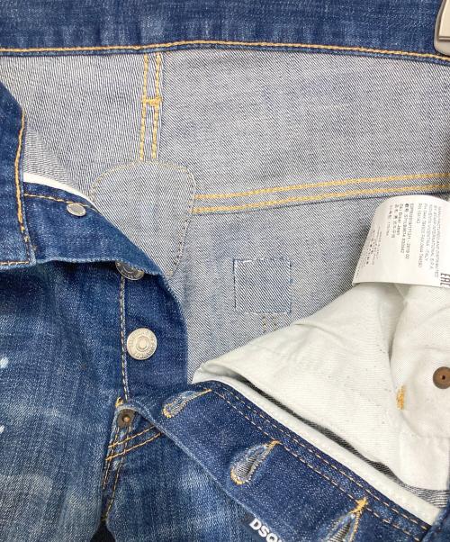 DSQUARED2（ディースクエアード）DSQUARED2 (ディースクエアード) Ski Biker Jean ブルー サイズ:50の古着・服飾アイテム