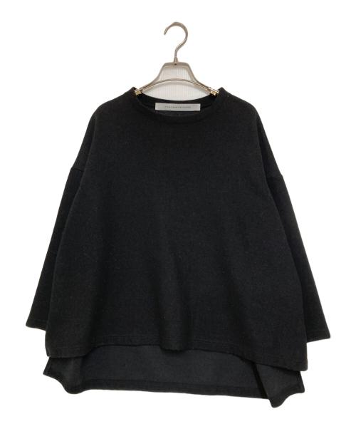 COGTHEBIGSMOKE（コグザビッグスモーク）COGTHEBIGSMOKE (コグザビッグスモーク) GLENIS NARROW SLV TOP ブラック サイズ:1の古着・服飾アイテム