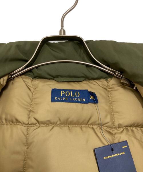 POLO RALPH LAUREN（ポロ・ラルフローレン）POLO RALPH LAUREN (ポロ・ラルフローレン) ダウンジャケット グリーン サイズ:XSの古着・服飾アイテム