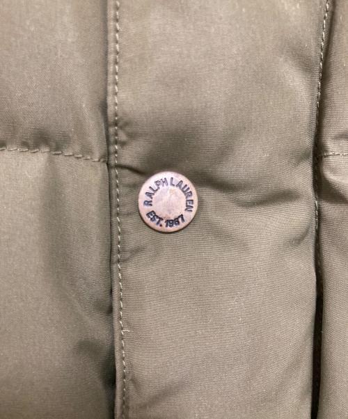 POLO RALPH LAUREN（ポロ・ラルフローレン）POLO RALPH LAUREN (ポロ・ラルフローレン) ダウンジャケット グリーン サイズ:XSの古着・服飾アイテム