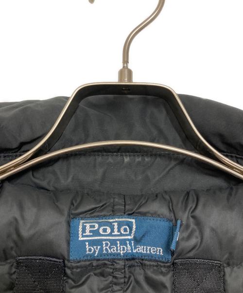 POLO RALPH LAUREN（ポロ・ラルフローレン）POLO RALPH LAUREN (ポロ・ラルフローレン) ダウンコート ブラック サイズ:Mの古着・服飾アイテム