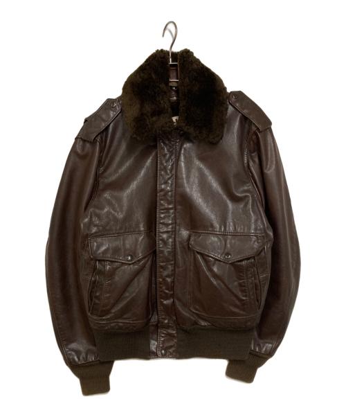 Schott（ショット）Schott (ショット) 184SM A-2 レザージャケット ブラウン サイズ:40の古着・服飾アイテム