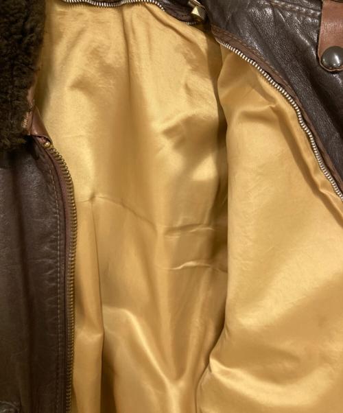 Schott（ショット）Schott (ショット) 184SM A-2 レザージャケット ブラウン サイズ:40の古着・服飾アイテム