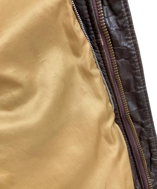 Schott（ショット）Schott (ショット) 184SM A-2 レザージャケット ブラウン サイズ:40の古着・服飾アイテム
