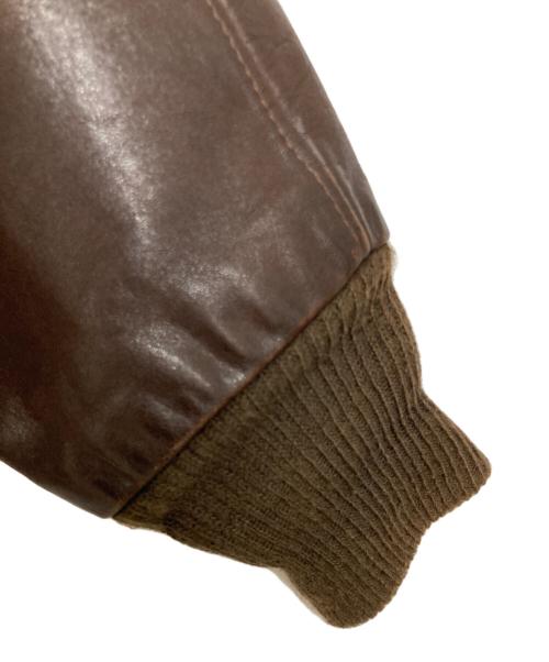 Schott（ショット）Schott (ショット) 184SM A-2 レザージャケット ブラウン サイズ:40の古着・服飾アイテム