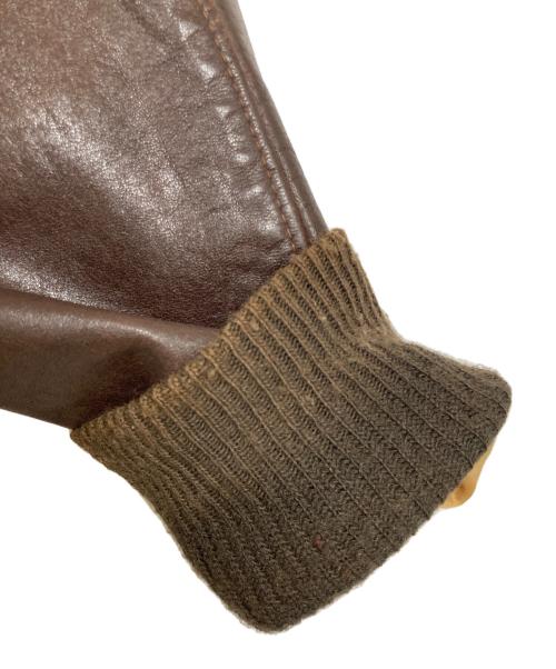 Schott（ショット）Schott (ショット) 184SM A-2 レザージャケット ブラウン サイズ:40の古着・服飾アイテム