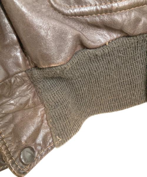 Schott（ショット）Schott (ショット) 184SM A-2 レザージャケット ブラウン サイズ:40の古着・服飾アイテム
