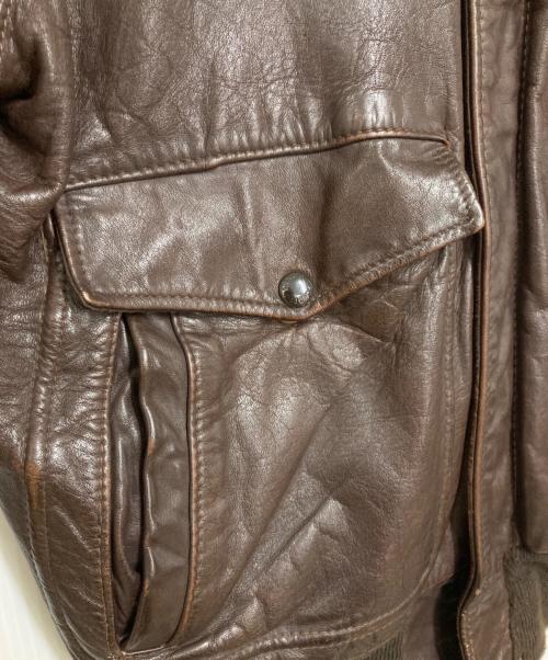 Schott（ショット）Schott (ショット) 184SM A-2 レザージャケット ブラウン サイズ:40の古着・服飾アイテム