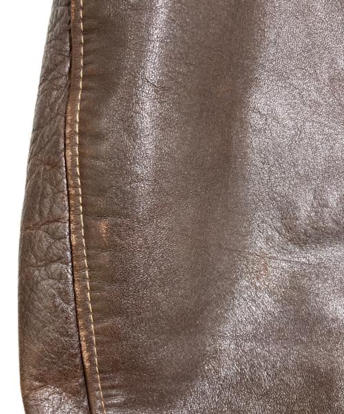 Schott（ショット）Schott (ショット) 184SM A-2 レザージャケット ブラウン サイズ:40の古着・服飾アイテム