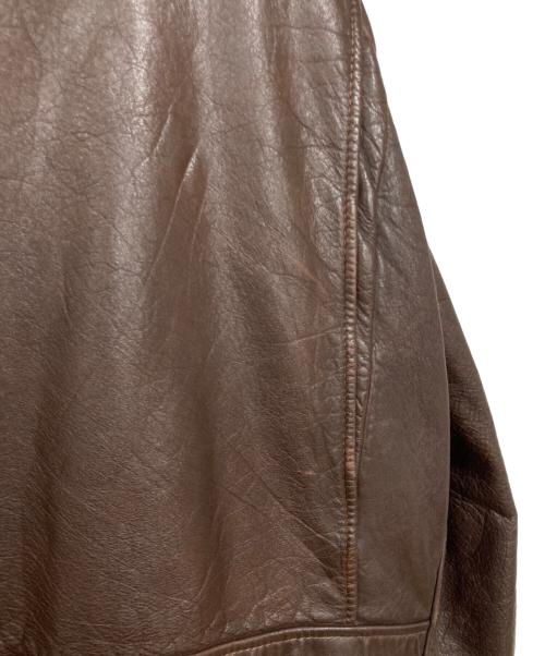 Schott（ショット）Schott (ショット) 184SM A-2 レザージャケット ブラウン サイズ:40の古着・服飾アイテム