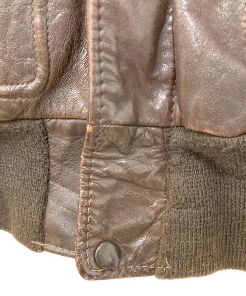 Schott（ショット）Schott (ショット) 184SM A-2 レザージャケット ブラウン サイズ:40の古着・服飾アイテム