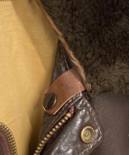 Schott（ショット）Schott (ショット) 184SM A-2 レザージャケット ブラウン サイズ:40の古着・服飾アイテム