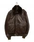Schott（ショット）の古着「184SM A-2 レザージャケット」｜ブラウン