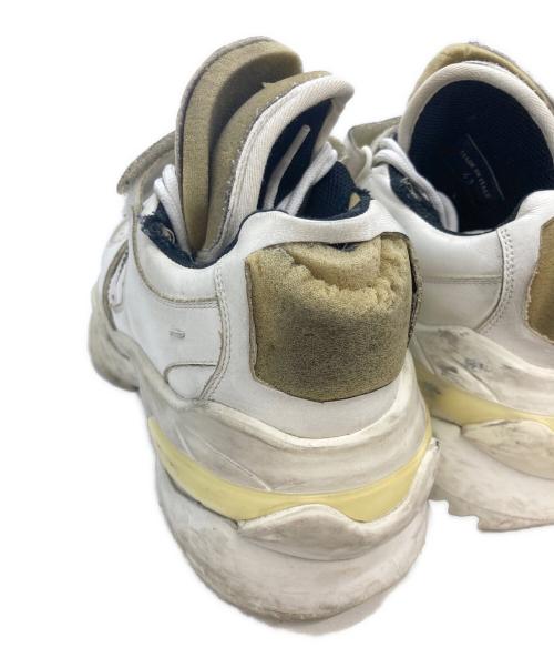 Maison Margiela（メゾンマルジェラ）Maison Margiela (メゾンマルジェラ) RETRO FIT SNEAKER ホワイト サイズ:43の古着・服飾アイテム