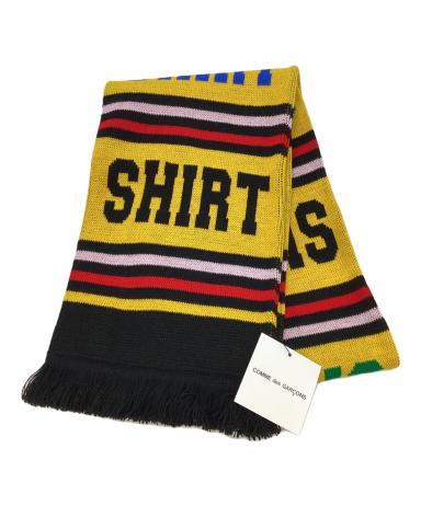 25aw 新品　コムデギャルソンシャツ　サッカーマフラー 25aw 新品 コムデギャルソンシャツ サッカーマフラー