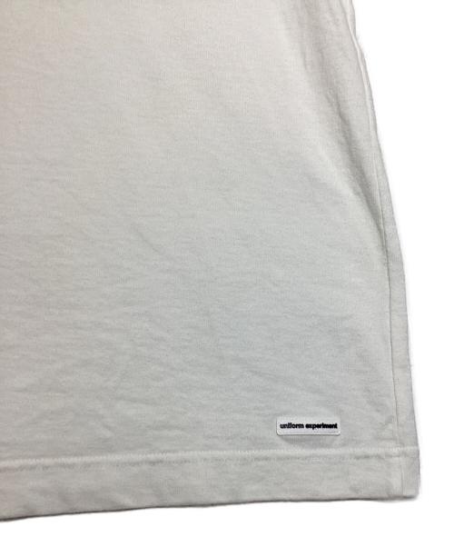 uniform experiment（ユニフォームエクスペリメント）uniform experiment (ユニフォームエクスペリメント) グラフィック ワイド Tシャツ ホワイト サイズ:4の古着・服飾アイテム