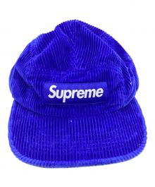 SUPREME（シュプリーム）の古着「BOXロゴキャップ」｜ブルー