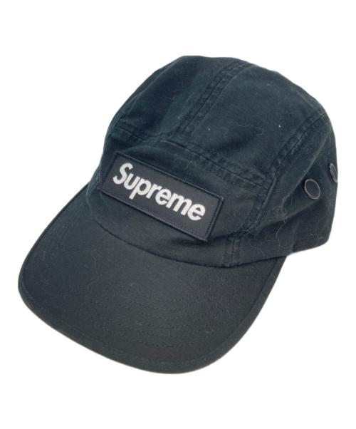 SUPREME（シュプリーム）Supreme (シュプリーム) キャップ ブラックの古着・服飾アイテム