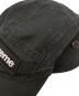 中古・古着 Supreme (シュプリーム) キャップ ブラック：7000円