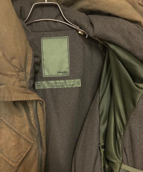 Liberaiders（リベレイダース）Liberaiders (リベレイダース) ケミカルウォッシュエクスペディション ジャケット オリーブ サイズ:XLの古着・服飾アイテム