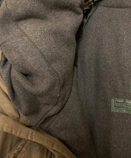 Liberaiders（リベレイダース）Liberaiders (リベレイダース) ケミカルウォッシュエクスペディション ジャケット オリーブ サイズ:XLの古着・服飾アイテム