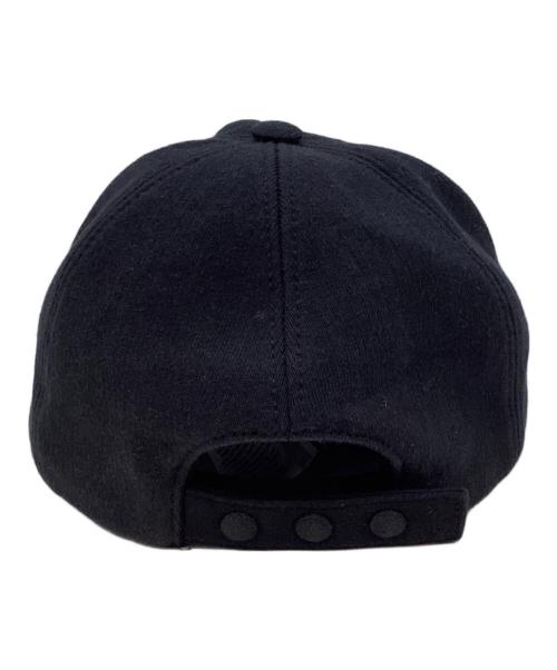 BURBERRY LONDON（バーバリーロンドン）BURBERRY LONDON (バーバリーロンドン) モノグラムモチーフコットンジャージーベースボールキャップ ブラック サイズ:Ｍの古着・服飾アイテム