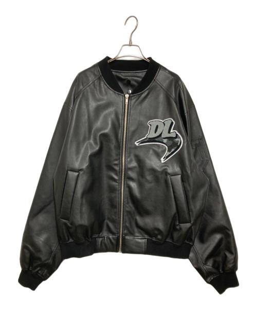 DUALISM（デュアリズム）DUALISM (デュアリズム) BOOMERANG LOGO 2WAY MA-1 HOOD JKT ブラック サイズ:FREEの古着・服飾アイテム