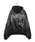 DUALISM (デュアリズム) BOOMERANG LOGO 2WAY MA-1 HOOD JKT ブラック サイズ:FREE：12000円