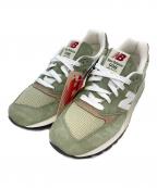 NEW BALANCEニューバランス）の古着「ローカットスニーカー」｜グリーン