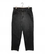 LEVI'Sリーバイス）の古着「535 後染めデニムパンツ」｜ブラック
