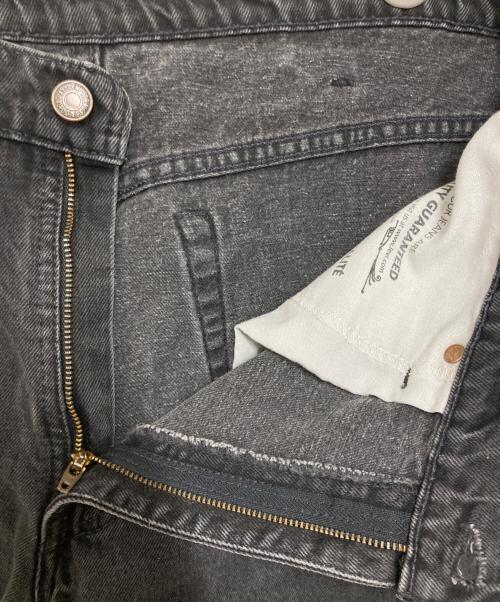 LEVI'S（リーバイス）LEVI'S (リーバイス) 535 後染めデニムパンツ ブラック サイズ:36/32の古着・服飾アイテム