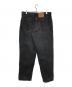 LEVI'S (リーバイス) 535 後染めデニムパンツ ブラック サイズ:36/32：10000円