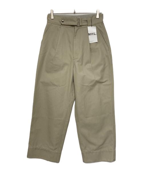 MHL（エムエイチエル）MHL (エムエイチエル) COTTON WOOL DRILL ベージュ サイズ:Mの古着・服飾アイテム