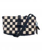 Coachtopiaコーチトピア）の古着「コーチトピア ループ フラット トート・リサイクル ポリエステル・クラウド キルティング」｜ブラウン