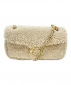 COACHコーチ）の古着「タビー ショルダー バッグ 26・シアリング」｜ベージュ