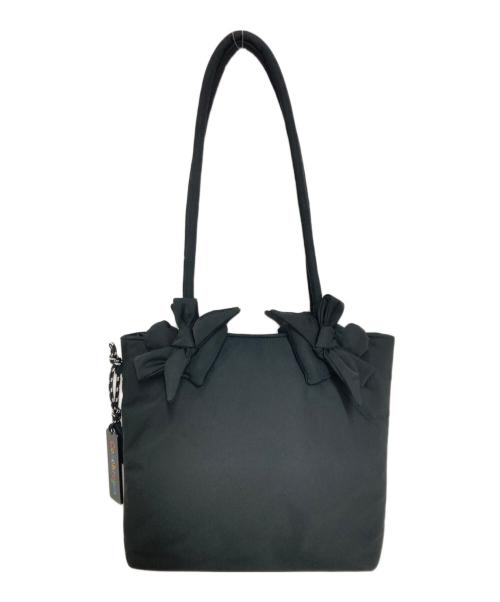 Coachtopia（コーチトピア）Coachtopia (コーチトピア) コーチトピア ループ スモール トート・リサイクル ポリエステル・ハート アップリケ ブラックの古着・服飾アイテム