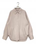 TODAYFULトゥデイフル）の古着「Wool Shirts Jacket」｜ベビーピンク