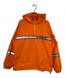 SUPREME（シュプリーム）の古着「Reflective Taping Hooded Pullover」｜オレンジ