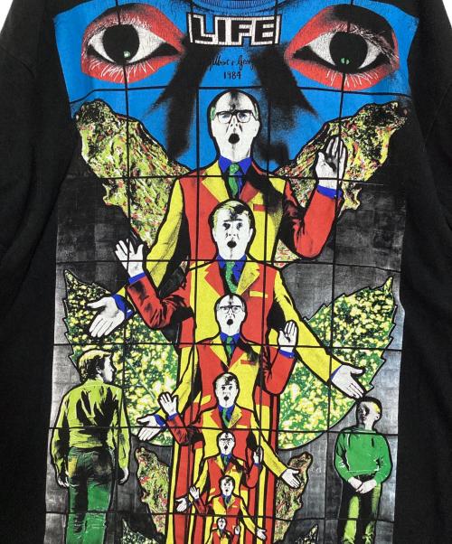 SUPREME（シュプリーム）SUPREME (シュプリーム) Gilbert ＆ George LIFE Tee/ギルバート・アンド・ジョージ ライフ ティー ブラック サイズ:Lの古着・服飾アイテム