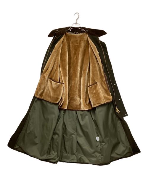 Barbour（バブアー）Barbour (バブアー) Firsthand (ファーストハンド) BURGHLEY COAT グリーン サイズ:38の古着・服飾アイテム
