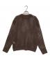 AURALEE (オーラリー) WOOL FELT YARN MESH KNIT P/O ブラウン サイズ:1：10000円