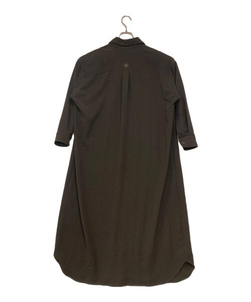 BLUEBIRD BOULEVARD（ブルーバードブルバード）BLUEBIRD BOULEVARD (ブルーバードブルバード) プルオーバーシャツワンピース ブラウン サイズ:不明の古着・服飾アイテム