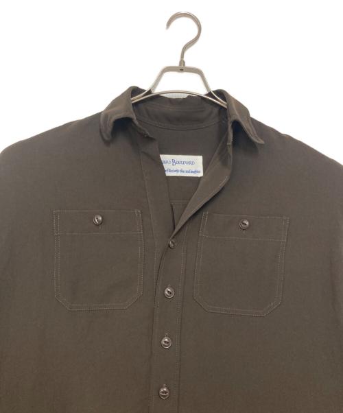 BLUEBIRD BOULEVARD（ブルーバードブルバード）BLUEBIRD BOULEVARD (ブルーバードブルバード) プルオーバーシャツワンピース ブラウン サイズ:不明の古着・服飾アイテム