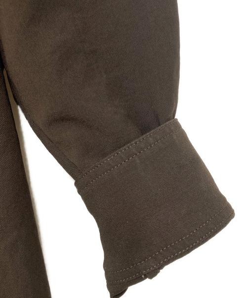 BLUEBIRD BOULEVARD（ブルーバードブルバード）BLUEBIRD BOULEVARD (ブルーバードブルバード) プルオーバーシャツワンピース ブラウン サイズ:不明の古着・服飾アイテム