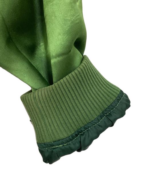 Hysteric Glamour（ヒステリックグラマー）Hysteric Glamour (ヒステリックグラマー) FUTURE DAYS刺繍 スカジャン グリーン サイズ:Ｓの古着・服飾アイテム