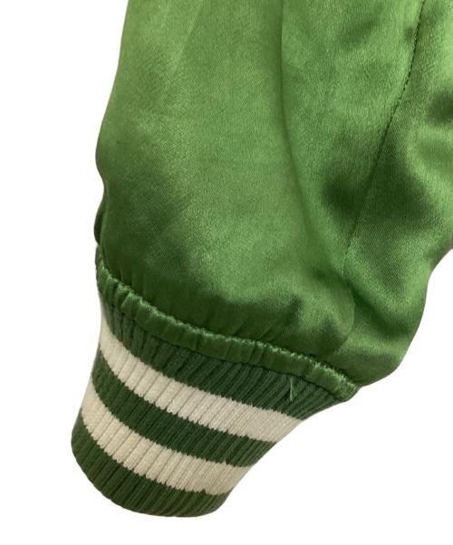 Hysteric Glamour（ヒステリックグラマー）Hysteric Glamour (ヒステリックグラマー) FUTURE DAYS刺繍 スカジャン グリーン サイズ:Ｓの古着・服飾アイテム